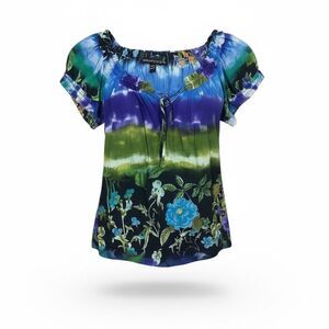 Chaudry 100% Cotton Floral Top